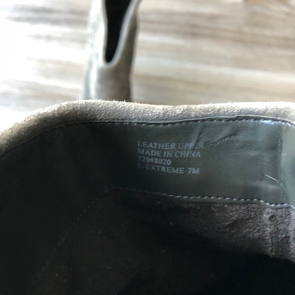 Franco Sarto Grey Booties - Picture 3 of 5